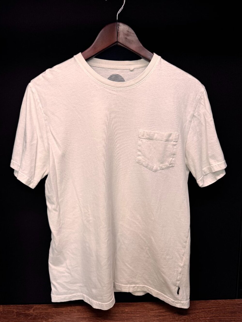 Lucky Brand Sunset Wash White Pocket Tee Men’s Medium